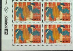 C 2035 Selo Mogno Amazonia Amazonas 1997 Quadra Vinheta Correios