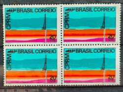 C 728 Selo Promocao Recursos Minerais Energia CPRM Ciencia 1972 Quadra