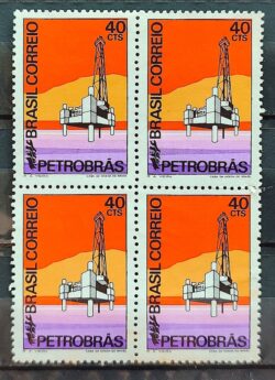 C 729 Selo Promocao Recursos Minerais Energia Petroleo 1972 Quadra