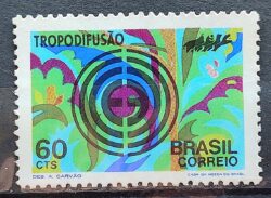 C 735 Selo Campanha Integracao Nacional Comunicacao Tropodifusao 1972