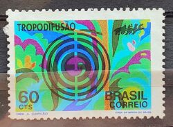 C 735 Selo Campanha Integracao Nacional Comunicacao Tropodifusao 1972 CMC