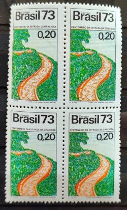 C 788 Selo Acontecimentos Historicos Estrada 1973 Quadra CMC