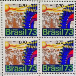 C 790 Selo Promocao da Ciencia Educacao Itajuba 1973 Quadra