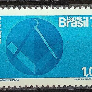 C 799 Selo Grande Oriente do Brasil Maconaria 1973 CMC
