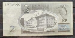 Cedula Estonia 2 Krooni 5888 S