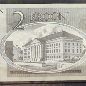 Cedula Estonia 2 Krooni 5888 S