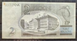 Cedula Estonia 2 Krooni 5889 S