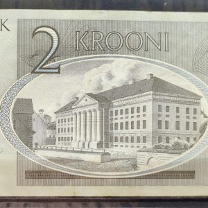 Cedula Estonia 2 Krooni 5889 S