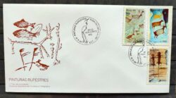 Envelope FDC 361 1985 Pinturas Rupestres Arte Pre Historia CBC MG 02