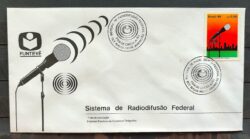 Envelope FDC 402 1986 Radiodifusao Comunicacao CBC RJ 02