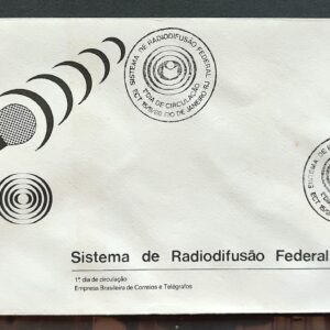 Envelope FDC 402 1986 Radiodifusao Comunicacao CBC RJ 02