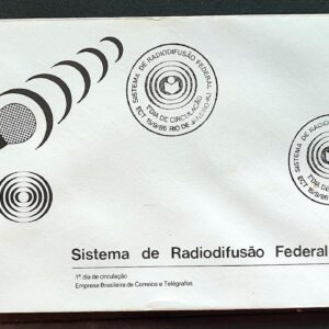 Envelope FDC 402 1986 Radiodifusao Comunicacao CBC RJ 03