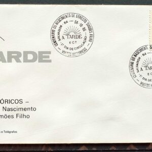 Envelope FDC 405 1986 Ernesto Simoes Filho Jornalismo CBC BA 01