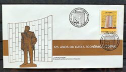 Envelope FDC 407 1986 Banco Caixa Economica Federal Economia CBC BSB 01