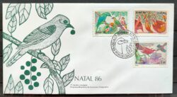 Envelope FDC 408 1986 Natal Religiao CBC BSB 01