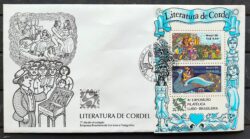 Envelope FDC 412 1986 Lubrapex Literatura de Cordel CBC RJ