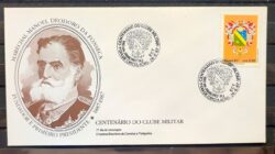 Envelope FDC 423 1987 Clube Militar Brasao CBC RJ 1