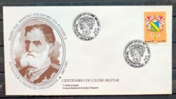 Envelope FDC 423 1987 Clube Militar Brasao CBC RJ 4
