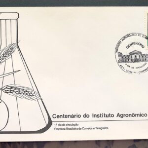 Envelope FDC 424 1987 Instituto Agronomico de Campinas Educacao CBC SP 2