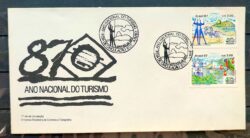 Envelope FDC 426 1987 Turismo Sao Paulo Salvador Curitiba CBC BSB 1