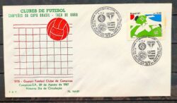Envelope PVT FIL 14A 1987 Futebol Guarani CBC Campinas