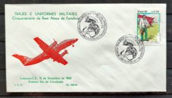 Envelope PVT FIL 23B 1986 Trajes e Uniformes Militares Aviao CBC CE