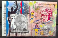 B 154 Bloco Ano do Brasil na Franca Claude Levi Strauss Corbusier Literatura 2009