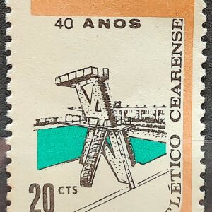 C 637 Selo Aniversario do Nautico Atletico Cearense Natacao 1969