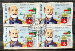 C 673 Selo Parque Historico Marechal Manoel Luiz Osorio Brasao Militar 1970 Quadra CPD Guanabara