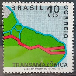C 700 Selo Transamazonica Mapa Transporte 1971