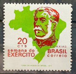 C 703 Selo Exercito Duque de Caxias Militar Mapa 1971 MH