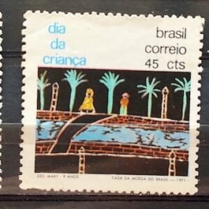 C 710 Selo Dia da Crianca Datas Comemorativas 1971 Serie Completa CLM 1