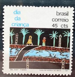 C 711 Selo Dia da Crianca Datas Comemorativas 1971