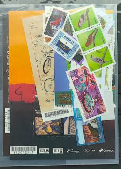 Colecao Anual de Selos do Brasil 2017 – Sem Estojo e Sem Livreto