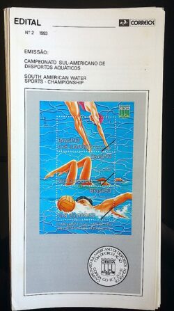 Edital 1993 02 Desportos Aquaticos Natacao Sem Selo