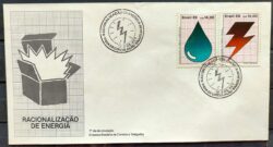 Envelope FDC 441 1988 Racionalizacao de Energia CBC BSB 2