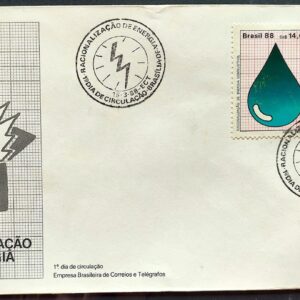 Envelope FDC 441 1988 Racionalizacao de Energia CBC BSB 2