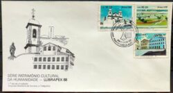 Envelope FDC 445 1988 Patrimonio Cultural da Humanidade CBC BA