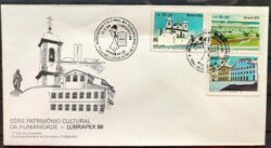 Envelope FDC 445 1988 Patrimonio Cultural da Humanidade CBC DF