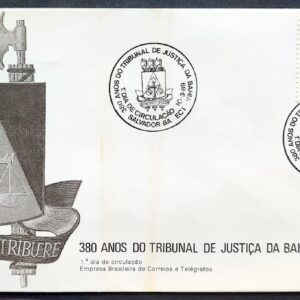 Envelope FDC 462 1989 Tribunal de Justica da Bahia Direito CBC BA 01