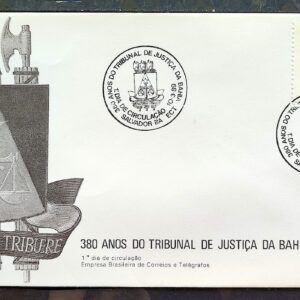 Envelope FDC 462 1989 Tribunal de Justica da Bahia Direito CBC BA 02