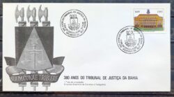 Envelope FDC 462 1989 Tribunal de Justica da Bahia Direito CBC BA 03