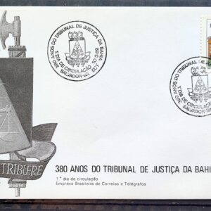 Envelope FDC 462 1989 Tribunal de Justica da Bahia Direito CBC BA 03