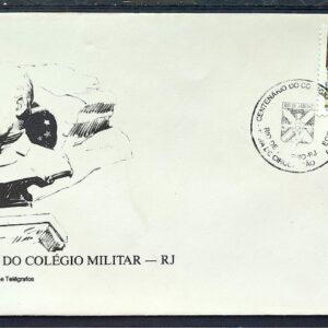 Envelope FDC 468 1989 Colegio Militar Educacao CBC RJ 01