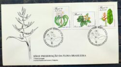 Envelope FDC 469 1989 Flora Brasileira CBC BSB 02