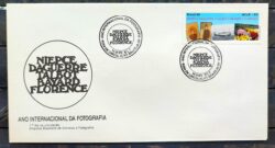 Envelope FDC 477 1989 Fotografia Aviao CBC BSB 01