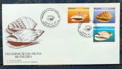 Envelope FDC 479 1989 Moluscos Conchas CBC SP 01