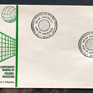 Envelope FDC 508 1990 Voleibol CBC RJ 1