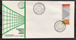 Envelope FDC 508 1990 Voleibol CBC RJ 2
