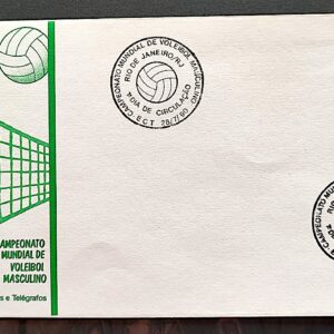Envelope FDC 508 1990 Voleibol CBC RJ 3